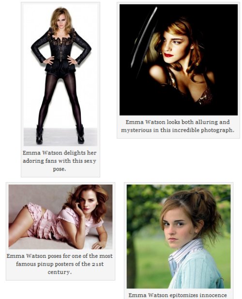 Here is a preview of the second Emma Watson picture gallery.