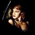 Emma Watson looks both alluring and mysterious in this incredible photograph.